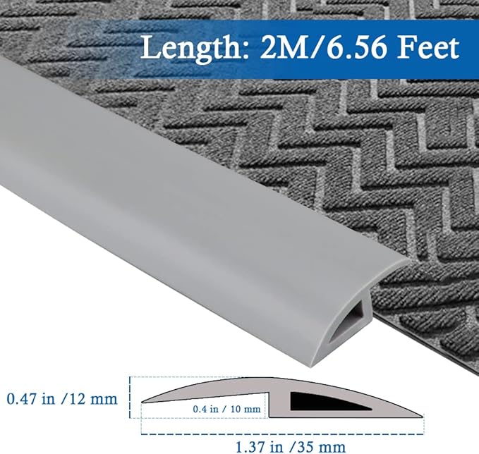 Floor Transition Strip Self Adhesive Carpet & Flooring Transitions Edging Trim - Image 2