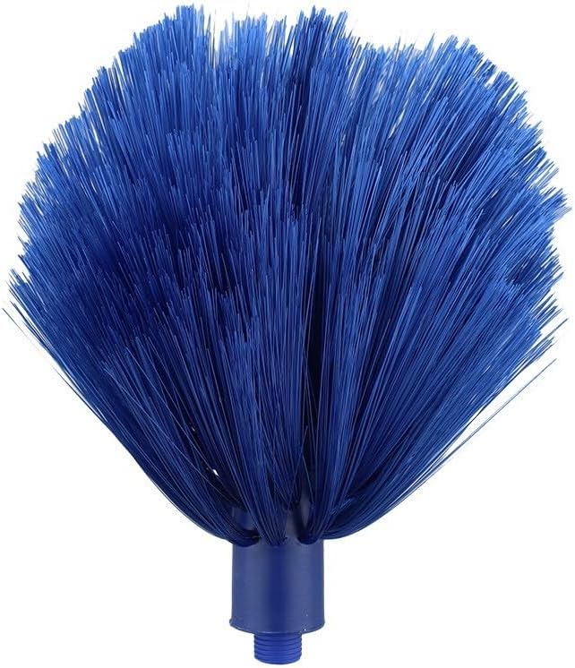 2 Pcs Extendable Feather Duster with Stainless Steel Pole, Microfiber Cleaning Brush for Ceiling Fans Blinds Cars and High Corners, 15.7 Inch(7a)