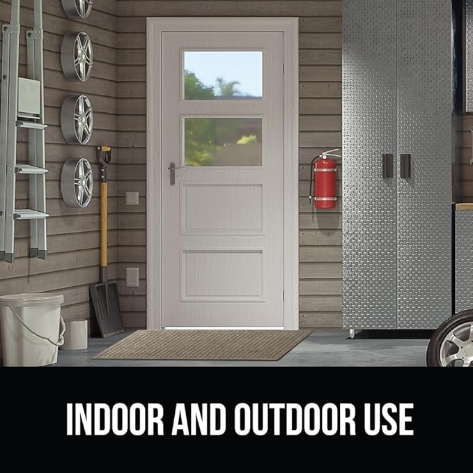 GORILLA GRIP Front Door Mat, Indoor Outdoor Ultra Absorbent HydroAbsorb Doormat - Image 8