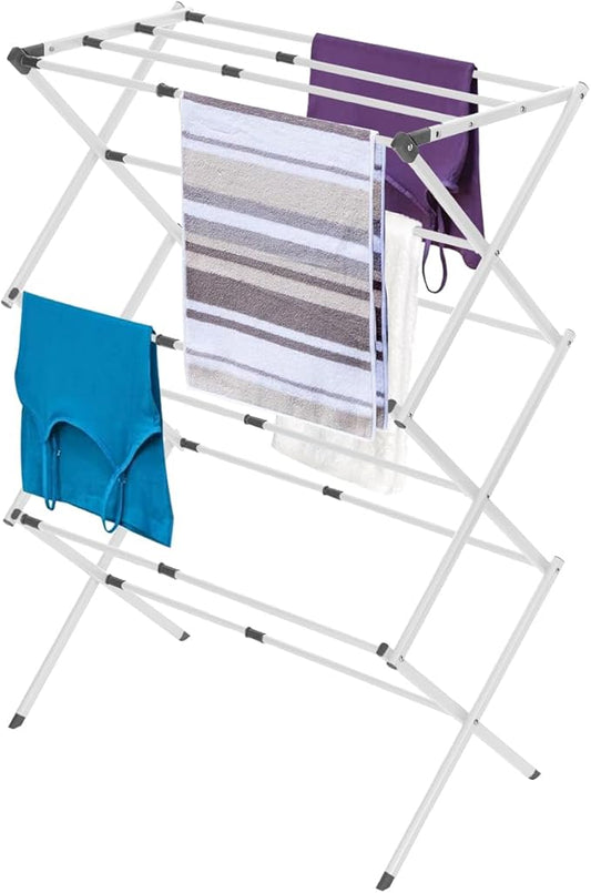 BLACK+DECKER 3 Tier Expandable Collapsing Foldable Laundry Rack by BLACKDECKER