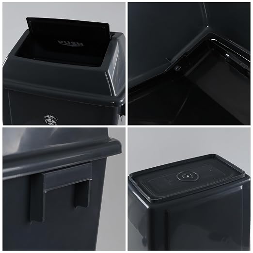 18 Gallon Plastic Trash Can - Image 3