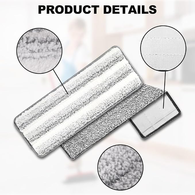 6 Pack Mop Replacement Pads for Joymoop - Image 3