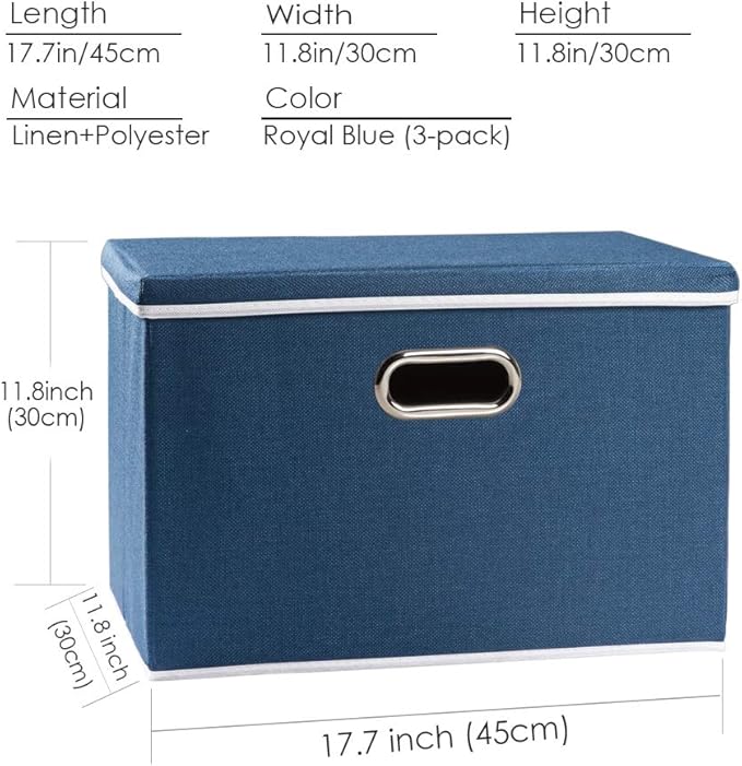 PRANDOM Large Collapsible Storage Bins - Image 6