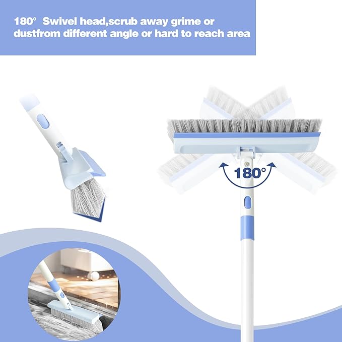 Floor Scrub Brush and V-Shape Grout Brush - Image 5