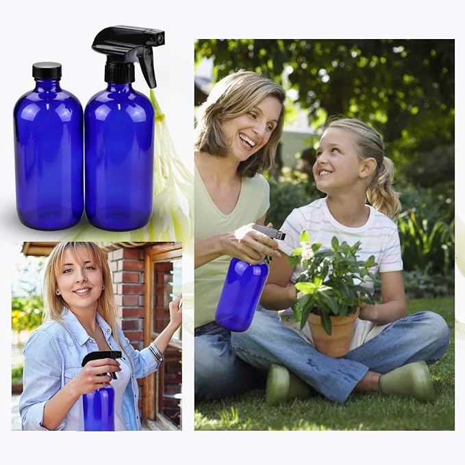Glass Spray Bottle Kit×10, 9×10 ml Roller Bottles, Anti UV, Suitable - Image 7