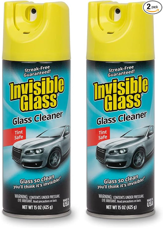 Invisible Glass 91163-2PK Premium Aerosol Glass and Window Cleaner by InvisibleGlass