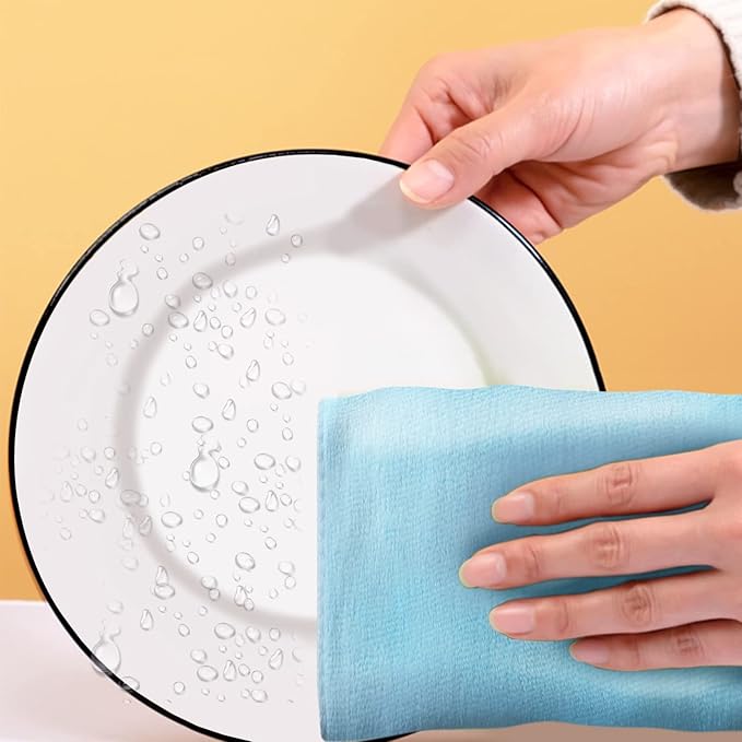 Heavy Duty Scour Pads Sponge Dish Scrubber Non-Scratch Green Reusable Household - Image 6
