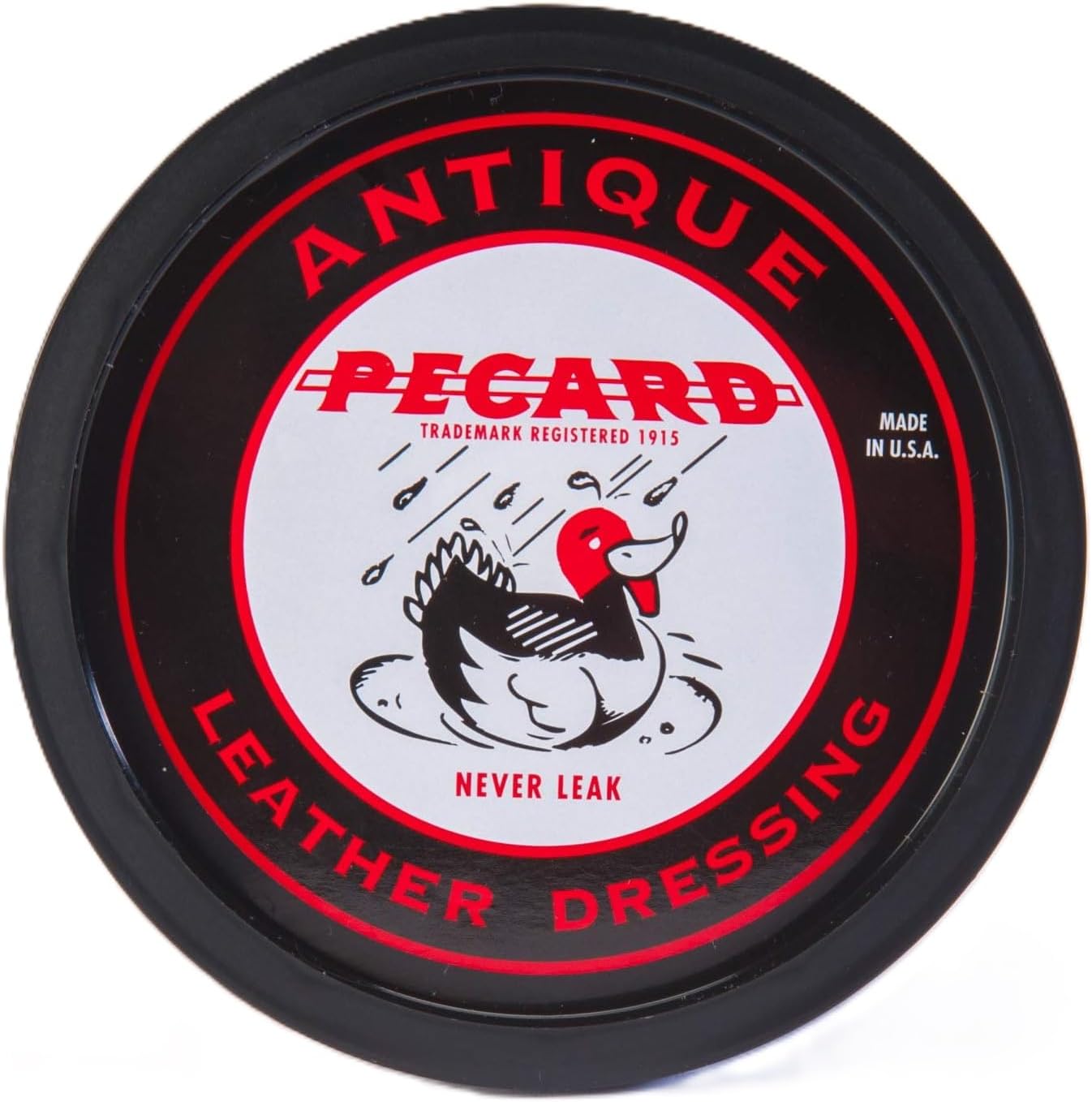 Antique Leather Dressing 6 oz – Waterproofs, Restores, and Preserves Vintage and Exotic Leathers – Ideal for Oil-Tanned and Chrome-Tanned Leather Goods