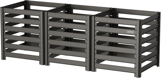 Vego Garden 32" Tall Modular Compost Bin 90" x 30" x 32" by VegoGarden