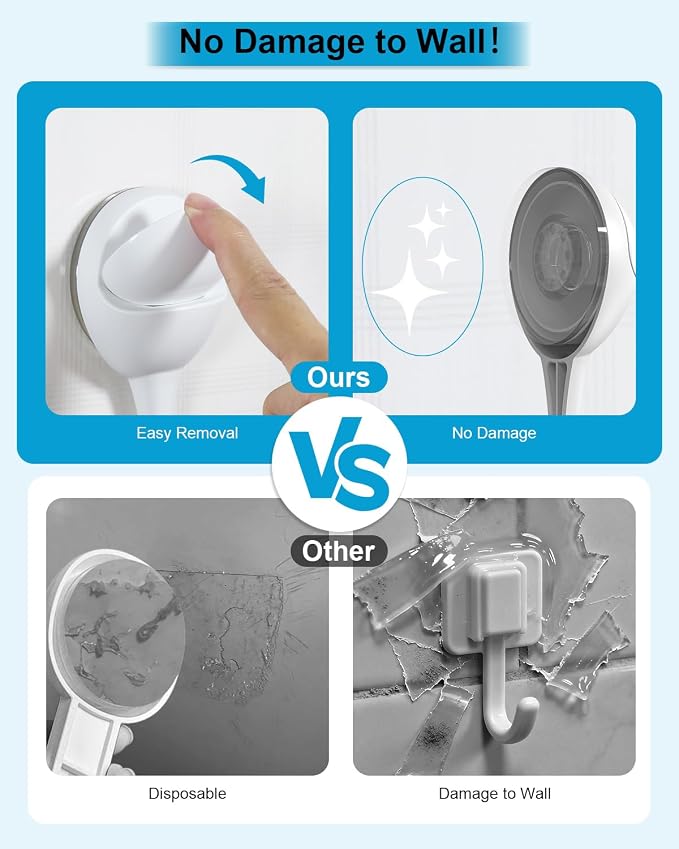 JOTPE 4-Pack Large Suction Cup Hooks - Image 4
