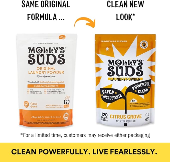 Molly's Suds Original Laundry Detergent Powder | Clean Laundry Detergent Powder - Image 2