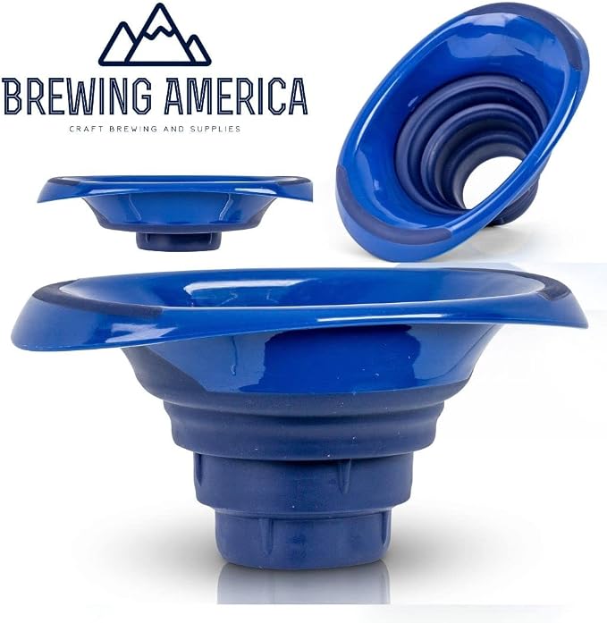 Kitchen Canning Funnel – Collapsible Silicone Food Funnel - Image 9