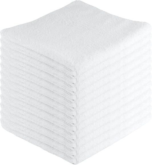 Microfiber Cleaning Cloths, 12 Pack, All-Purpose, Highly Absorbent, Washable by JDHomease