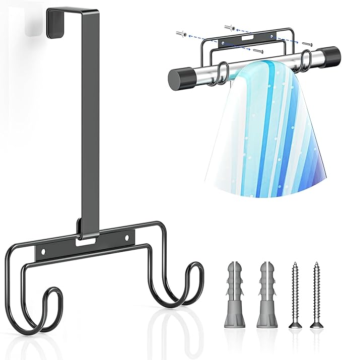 Over The Door & Wall Mount Ironing Board Hanger by WelcometotheXILIMEN