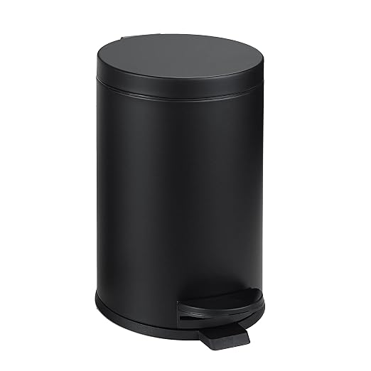 SunnyPoint 4.5 Liter Small Round Trash Can by SunnyPoint