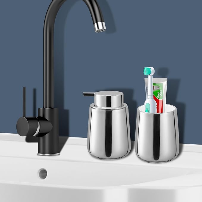 Liquid Soap Dispenser Pump 2pcsHead Replacement Spare Plastic Pump Bathroom - Image 6