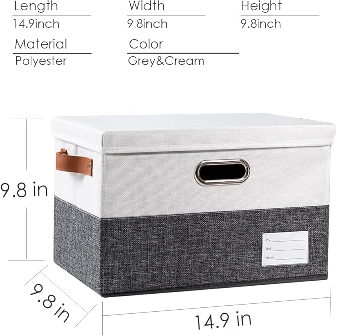 PRANDOM Foldable Storage Bins - Image 4