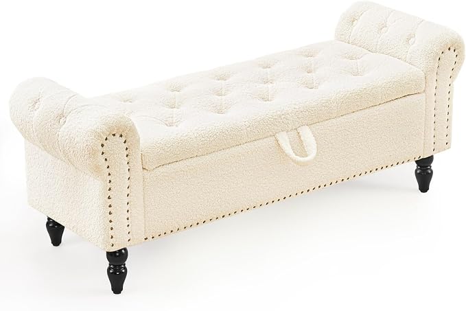 Furnimart Storage Ottoman Bench - Image 4