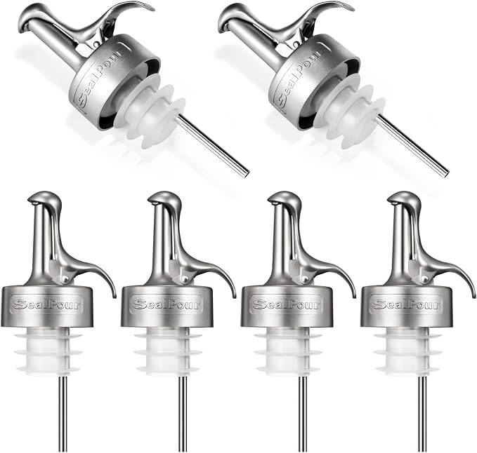 Olive Oil Spouts, Stainless Steel Pour Spout, Olive Oil Pour Spout by SealPour