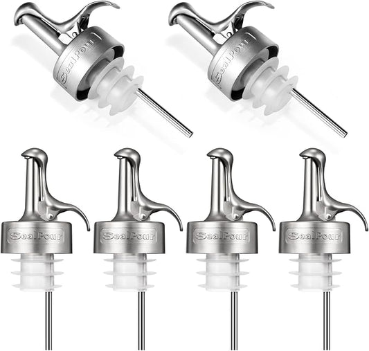 Olive Oil Spouts, Stainless Steel Pour Spout, Olive Oil Pour Spout by SealPour