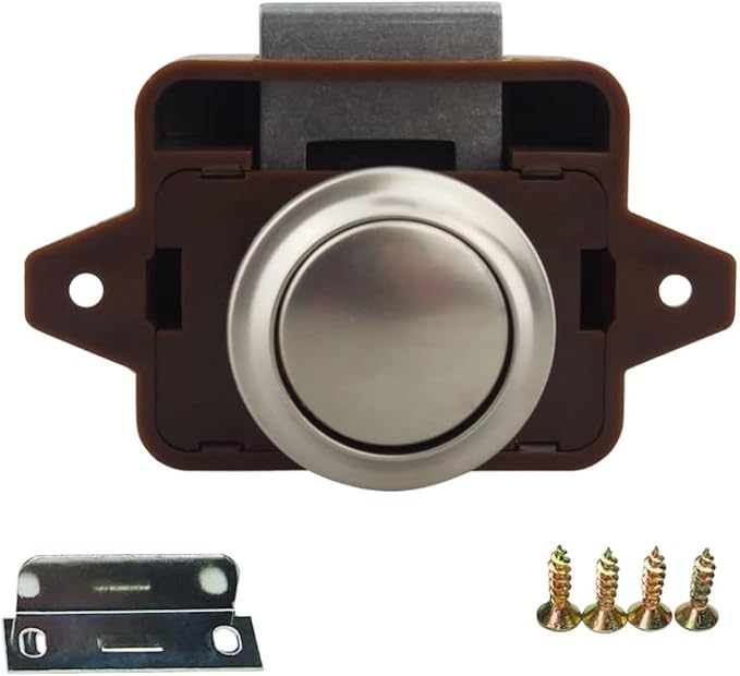 Encell Set of 5 Push Button Latch Cupboard by Encell