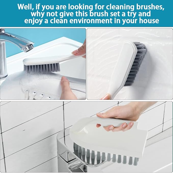 6 PCS Cleaning Brush, Scrub Brush Set - Image 6