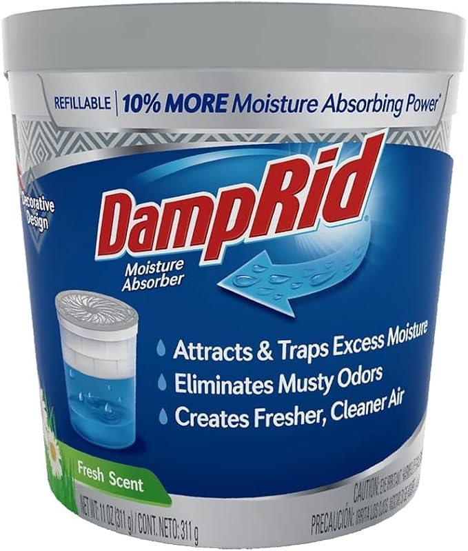 Damp Rid Refillable Moisture Absorber, Includes Single Damp Rid Fresh Scent - Image 4