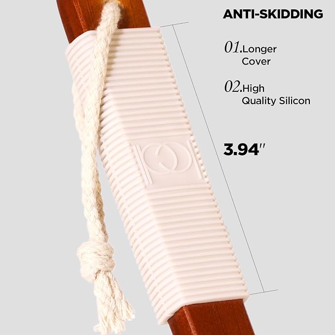 ICANdOIT Exfoliation Set-17.71 Inch Boar Bristles Back Scrubber Bath Brush - Image 9