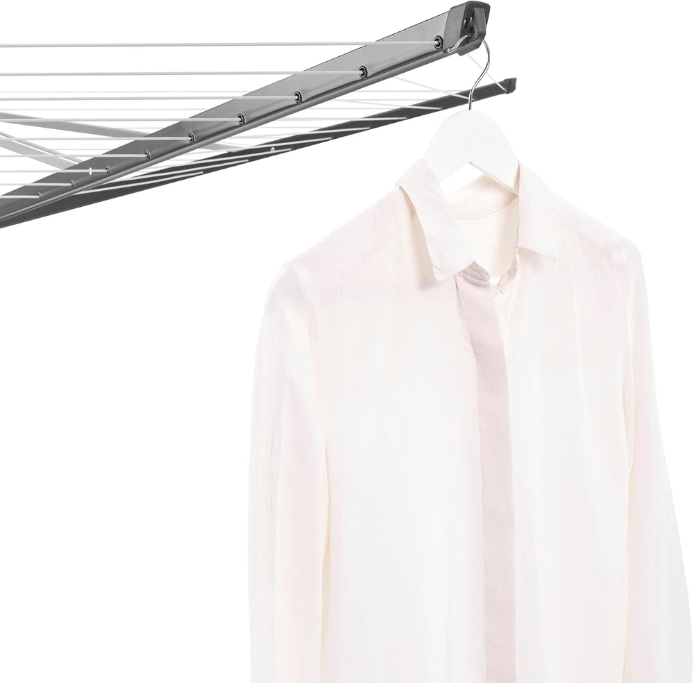 Brabantia Topspinner Outdoor 4 Arm Spinning Clothesline (164 ft/Ø 1.8") ...