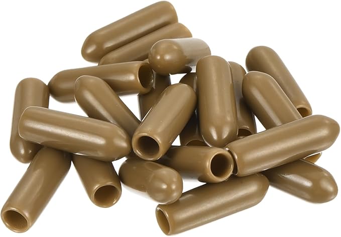 uxcell 20pcs Rubber End Caps 3.5mm ID Vinyl PVC Round Tube Bolt Cap Cover Screw - Image 4