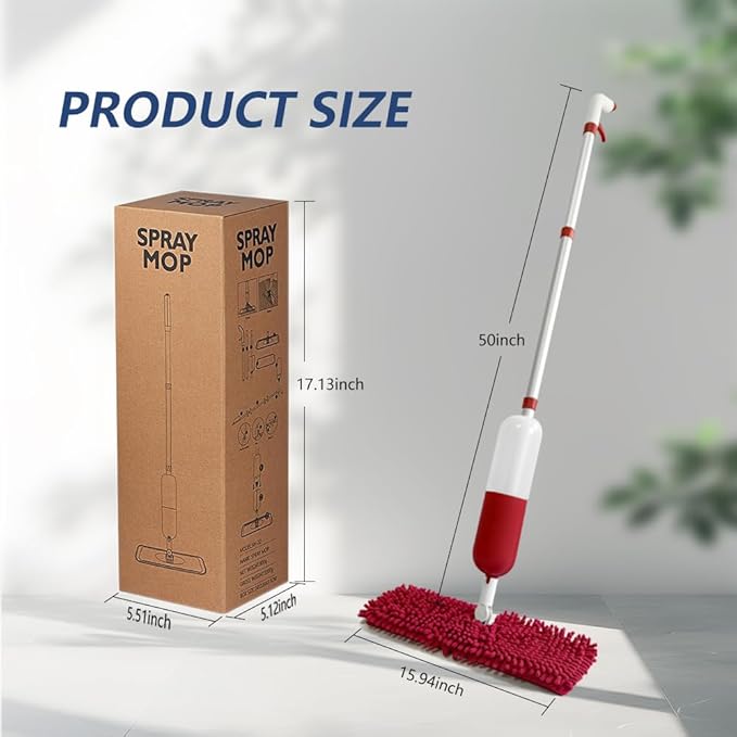 Spray Mop for Floor Cleaning Wet & Dry Mops Multi-Purpose Spray Mop - Image 7
