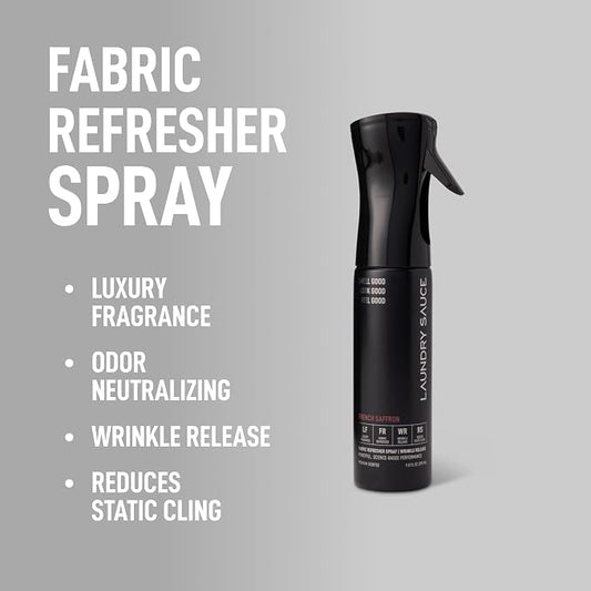 Laundry Sauce Fabric Refresher Spray French Saffron, Odor-Fighting Fabric - Image 2