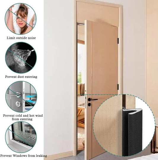 Kerf Weather Stripping Door Seal Strip 26 Ft Q Foam Door Weatherstrip Seal - Image 2