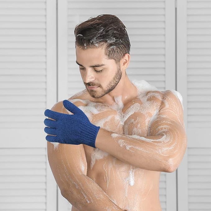 Bath Exfoliating Gloves Scrub - Image 6
