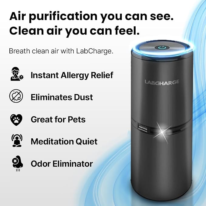 LabCharge Small Ionic Air Purifier - Image 2