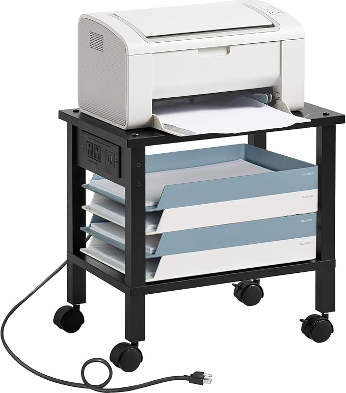 Lerliuo Under Desk Printer Stand by Lerliuo