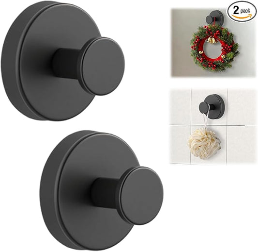 Suction Cup Hooks for Wreaths on Glass, No-Drill Suction Cup Hooks, Wreath by Homepage