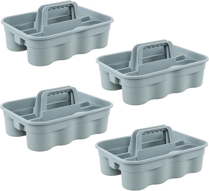 4 Pack Bathroom Cleaning Caddy Organizer by Uumitty