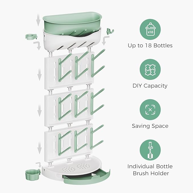 Momcozy DIY Larger Bottle Drying Rack - Image 9