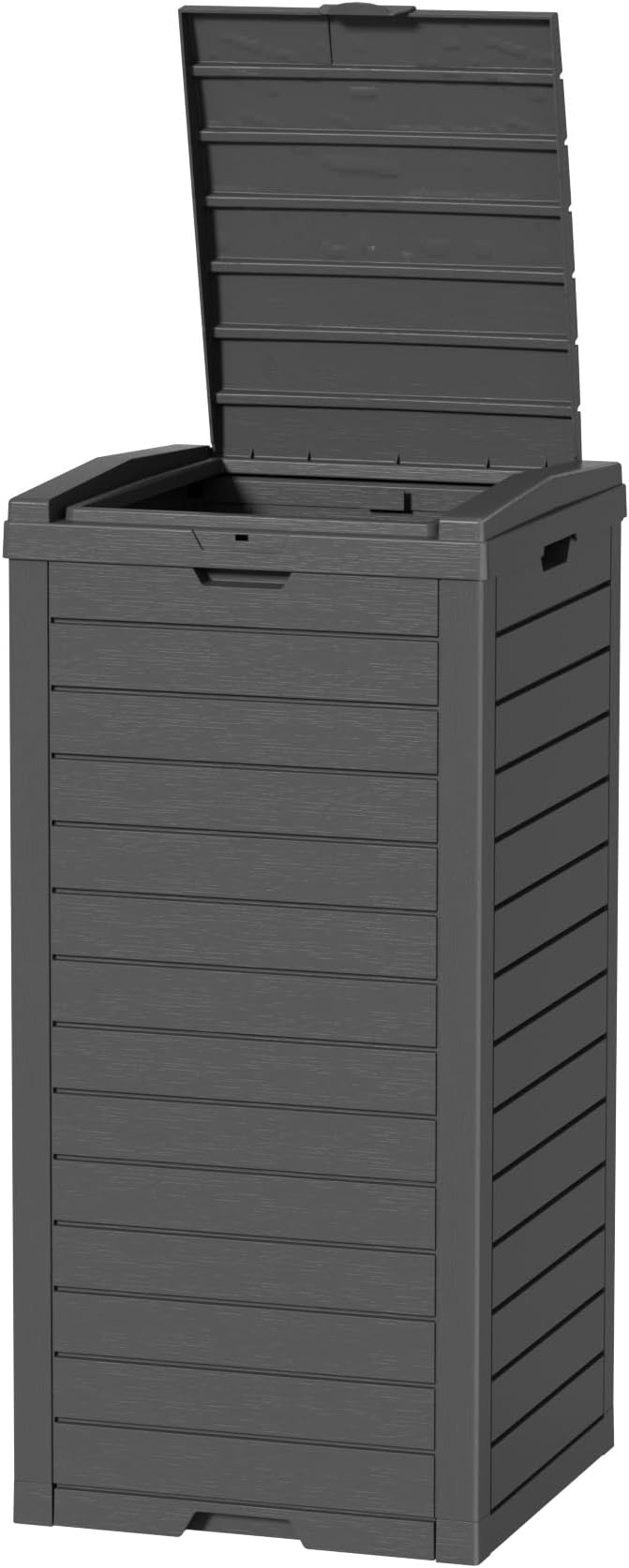 31 Gallon Outdoor Trash Can, Waterproof Resin Trash Can by GGYI
