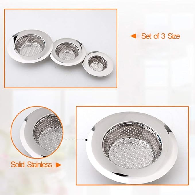 Hair Catcher Shower Drain, Bathtub Drain Cover, Sink Tub Drain Stopper - Image 4