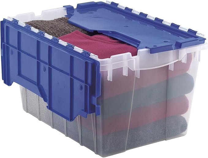 Akro-Mils KeepBox 12 Gallon Storage Container, Nesting and Stackable Plastic - Image 9