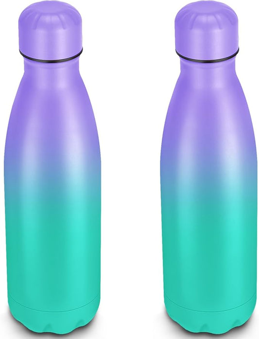 25oz Cola-Bottle Shaped Stainless Steel Leak-proof Water Bottle, Double Wall by Unknown
