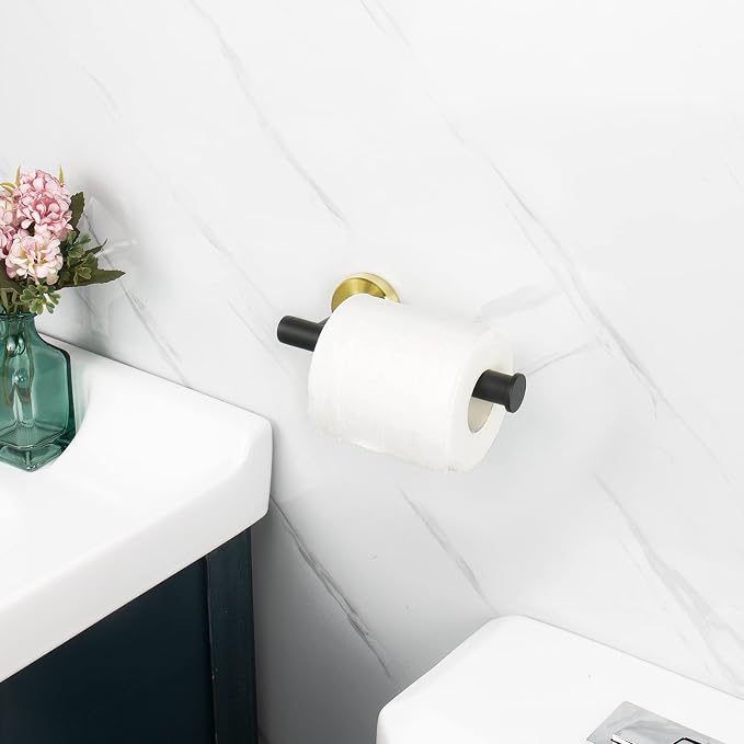NearMoon Bathroom Toilet Paper Holder, Premium SUS304 Stainless Steel Rustproof - Image 2