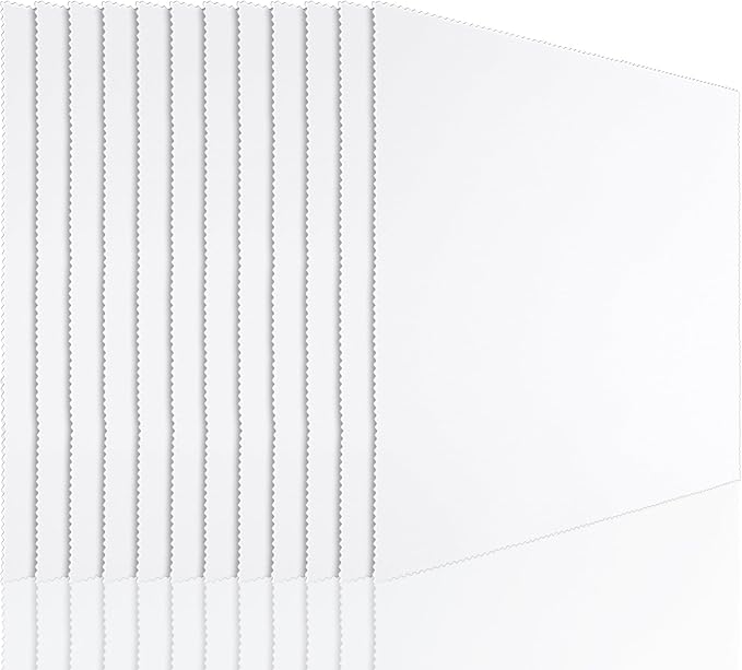 Frienda 12 Pack Large Microfiber Glass Cleaning Cloths 12 x 12 Inch Oversized by Frienda