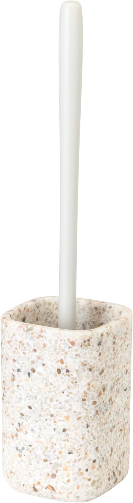 Vigar Zense Toilet Brush and Holder Set, Toilet Bowl Brush by VIGAR