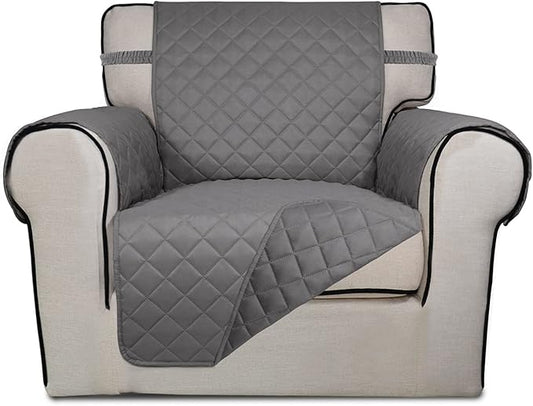 PureFit Reversible Quilted Sofa Cover, Water Resistant Slipcover Furniture by PureFit