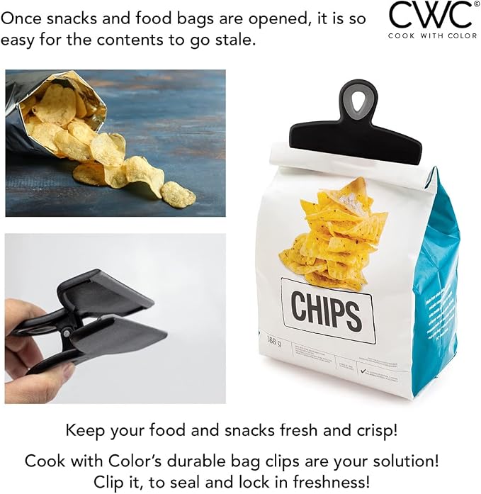 COOK WITH COLOR Bag Clips - Image 4