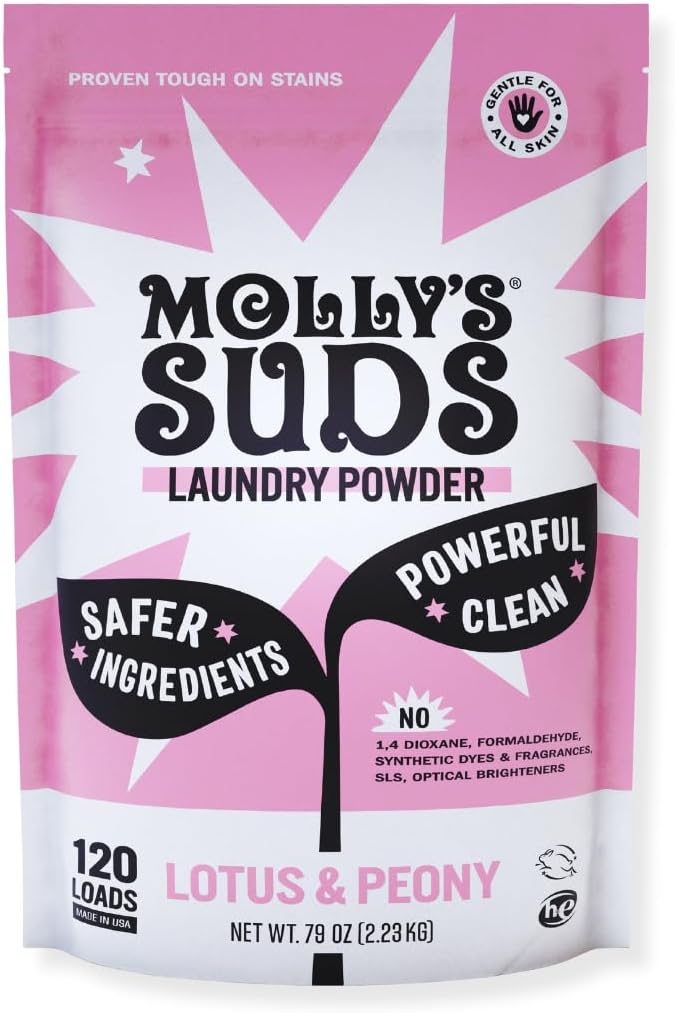 Molly's Suds Original Laundry Detergent Powder | Clean Laundry Detergent Powder by MollysSuds
