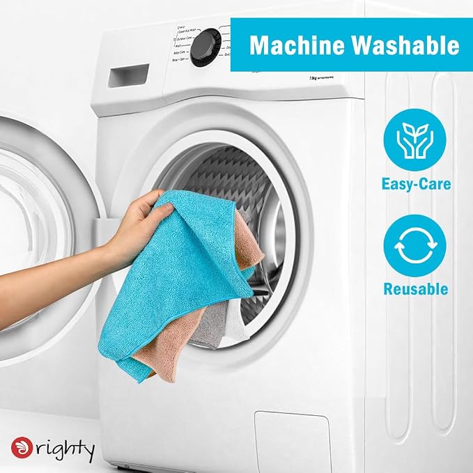Orighty Microfiber Cleaning Cloth, 12 Pack Microfiber Towels - Image 7